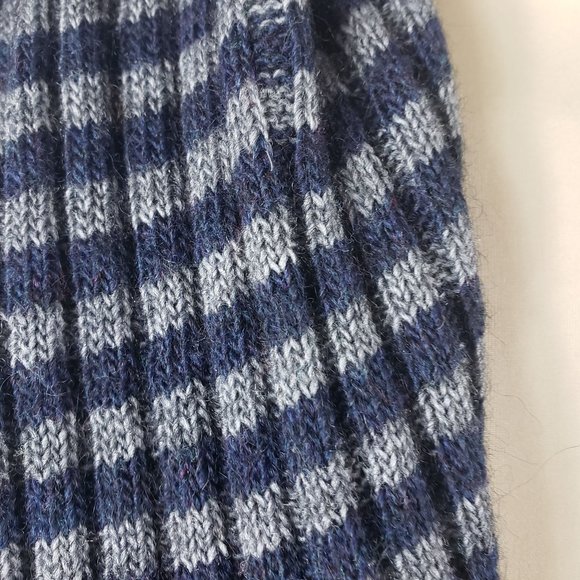 Lineamaglia Blue/Gray Striped Cardigan - Picture 4 of 11